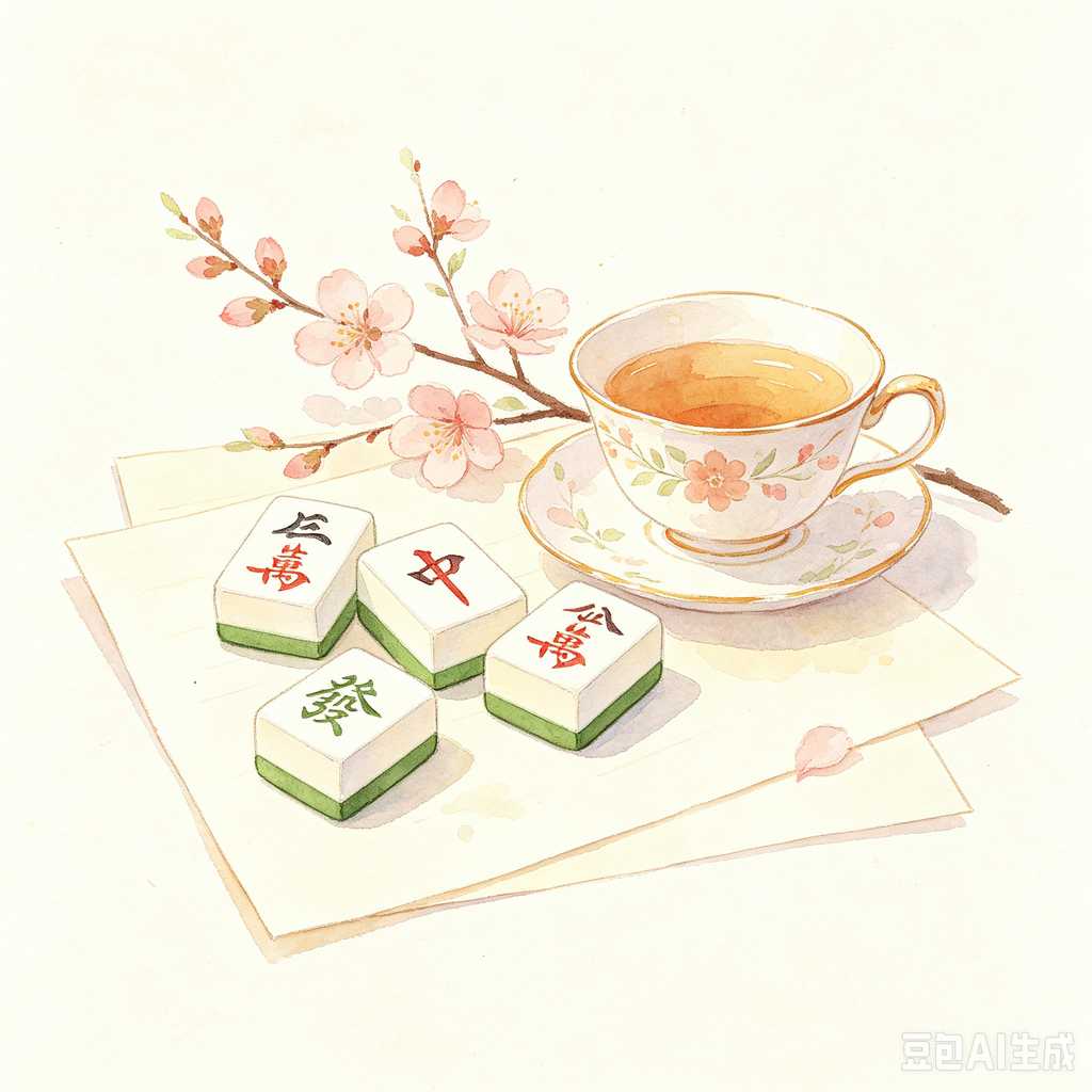 modern design mahjong gift
