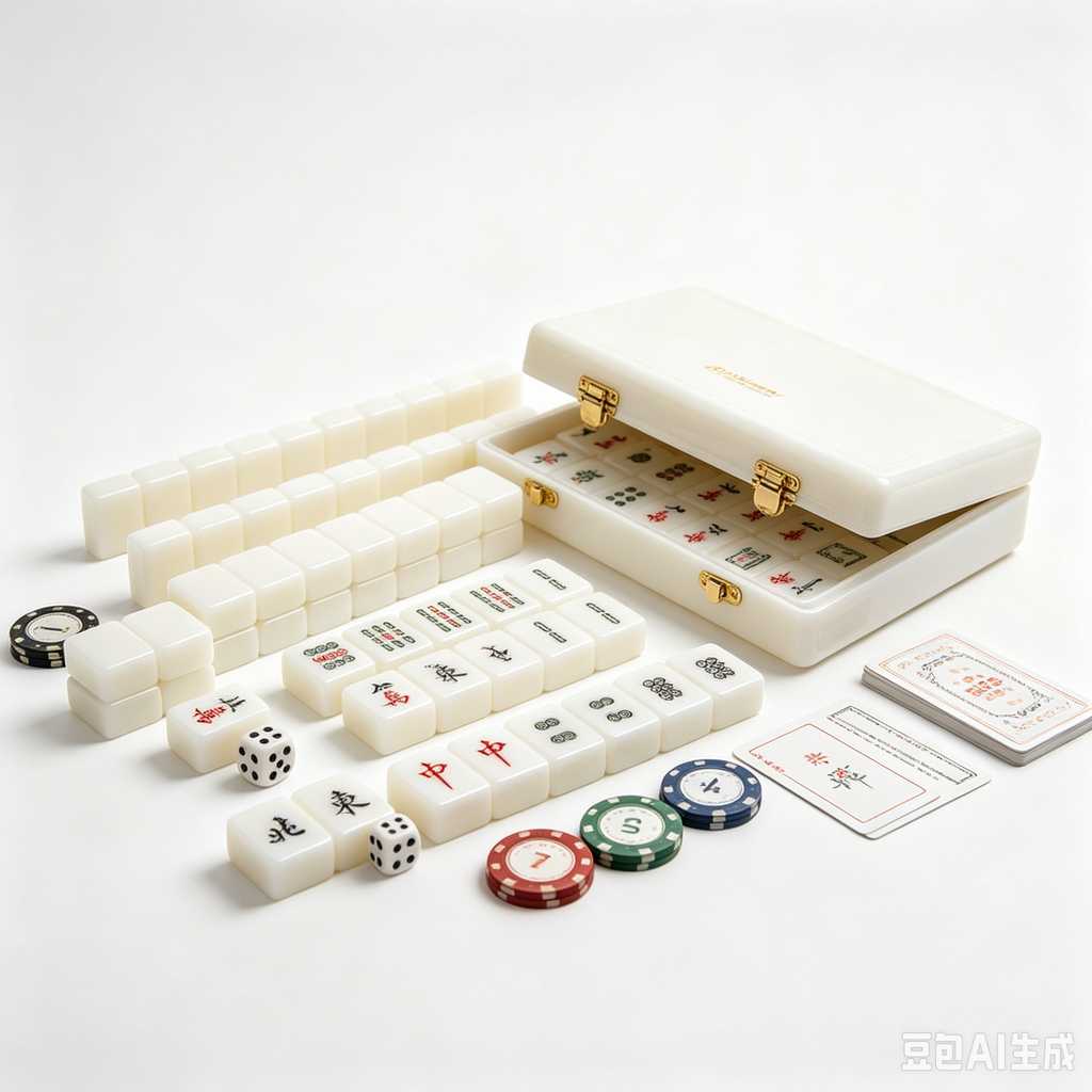 premium resin mahjong tiles