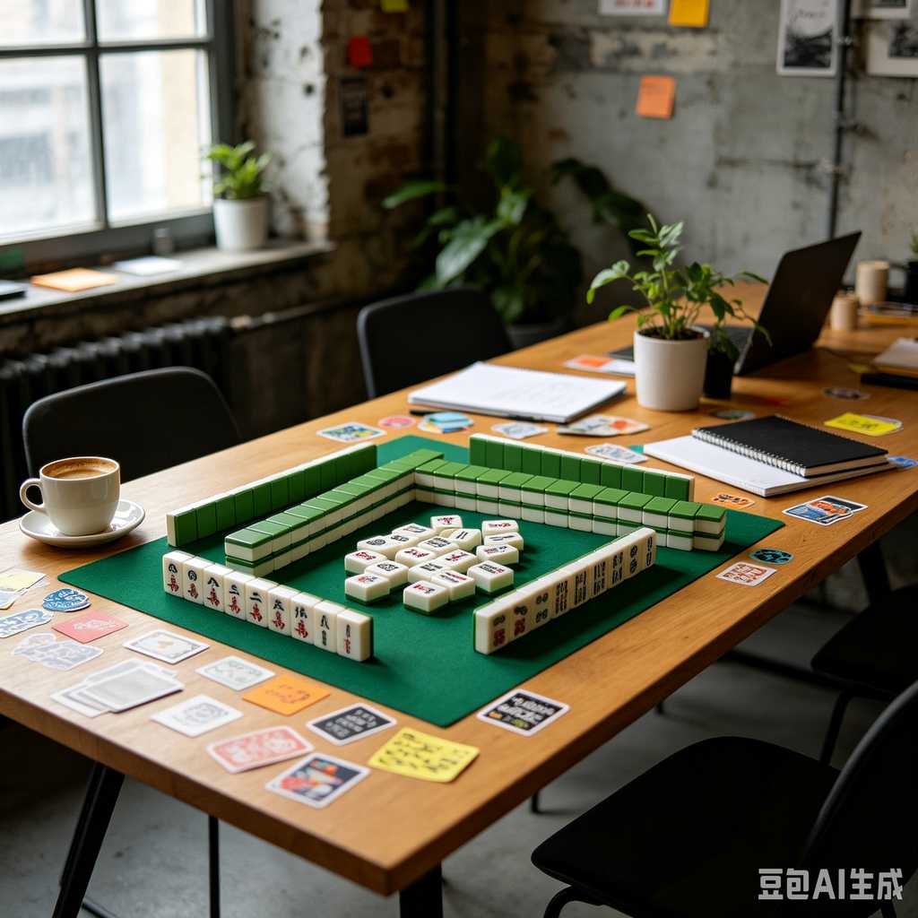 weekend family mahjong game