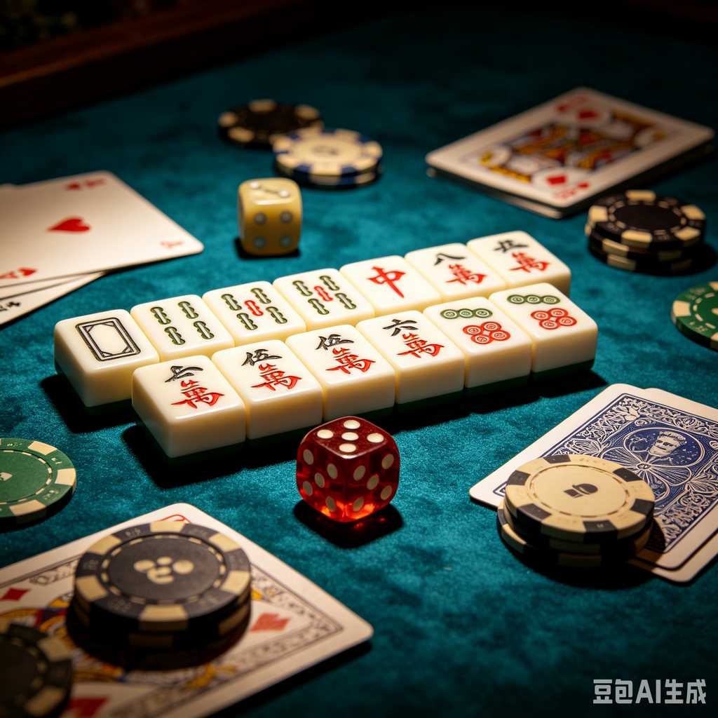 mahjong rule card included