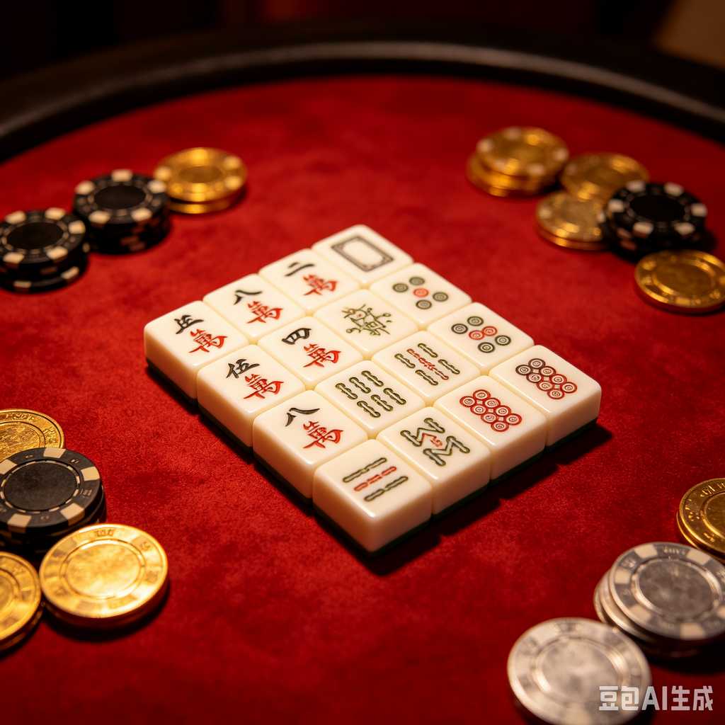 light mahjong set for easy carry